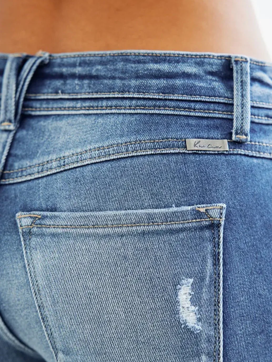 Kancan Straight Leg Jeans - Image 8