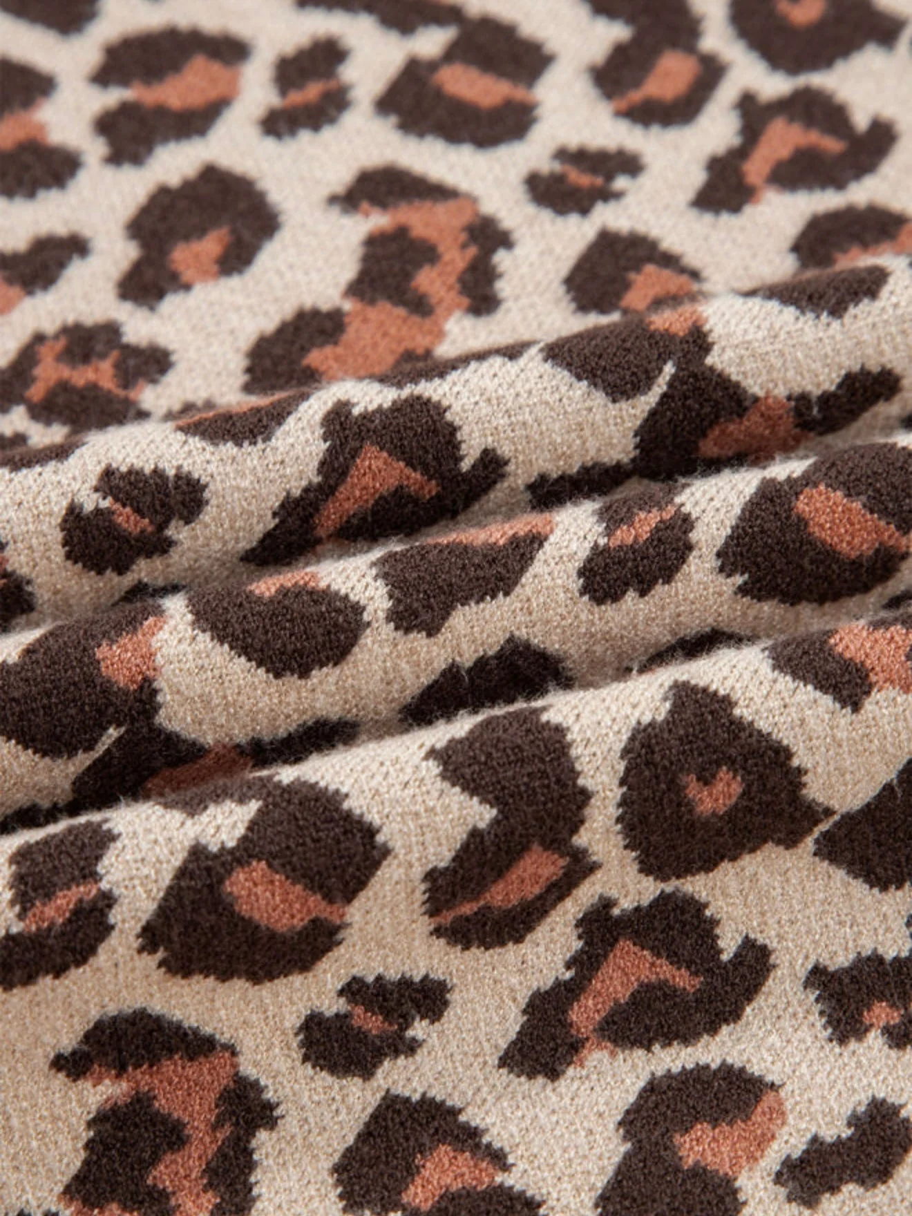 Wild Heart Leopard Sweater Dress - Image 6