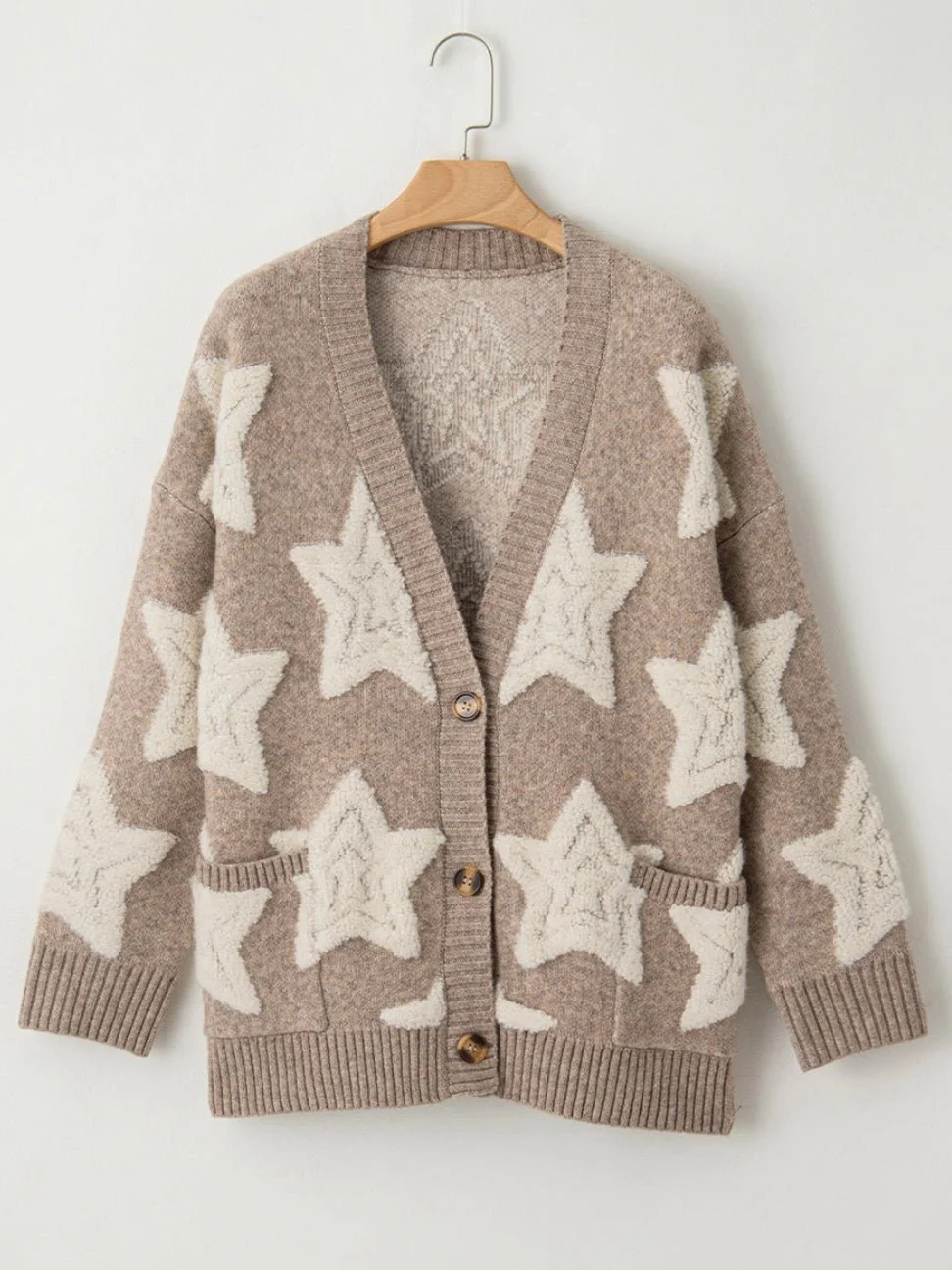 Sherpa Star Cardigan - Image 9