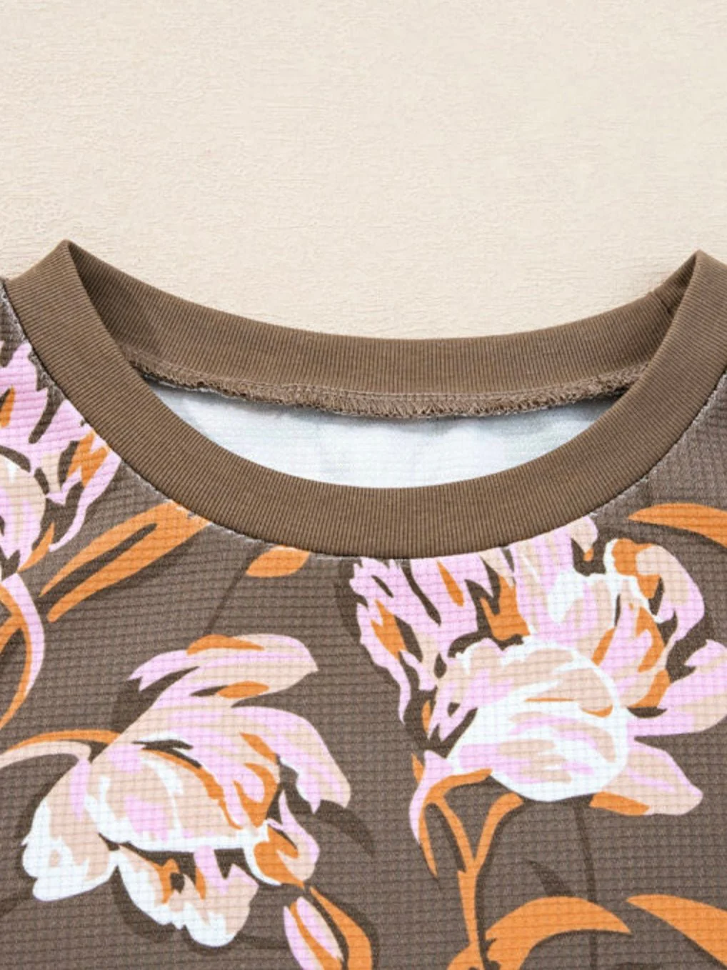 Lavender Fern Waffle Top - Image 7