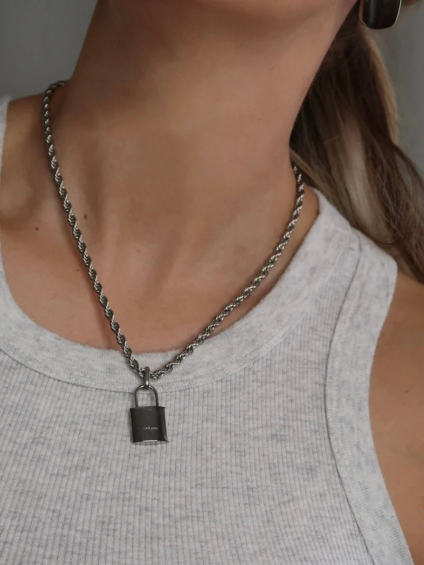 Love Lock Necklace - Image 4