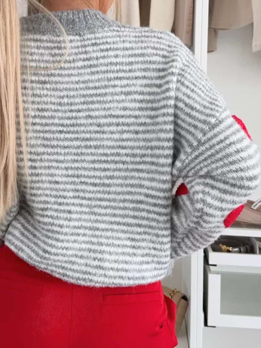 Love Notes Stripe Sweater - Image 11