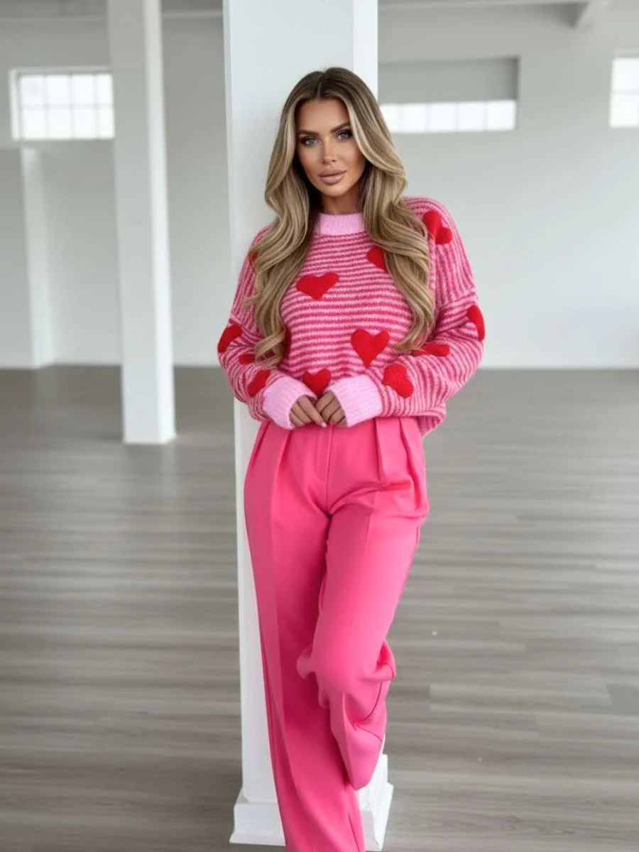 Love Notes Stripe Sweater - Image 5