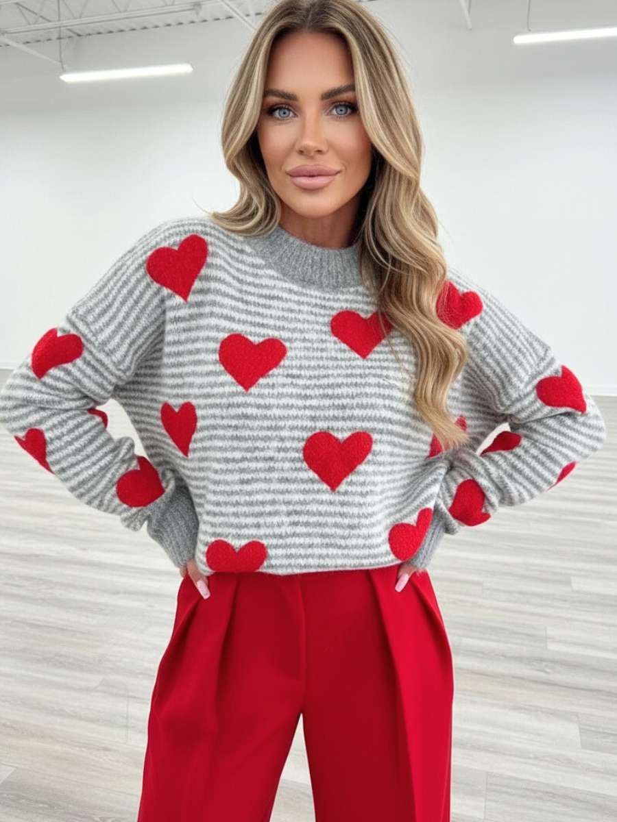 Love Notes Stripe Sweater - Image 9