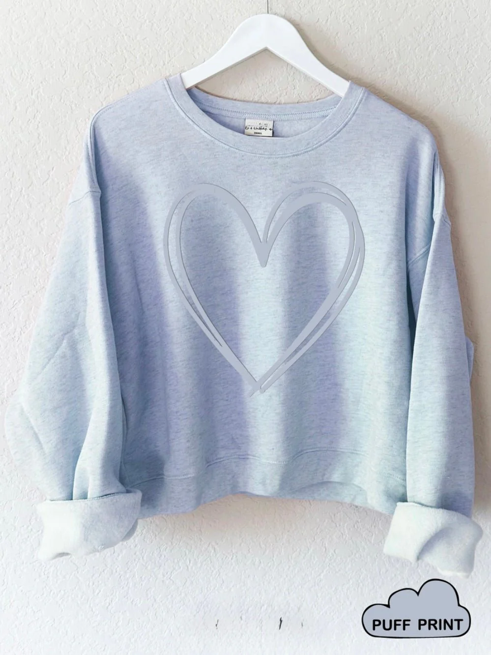 Love Puff Pullover Sweater - Image 3