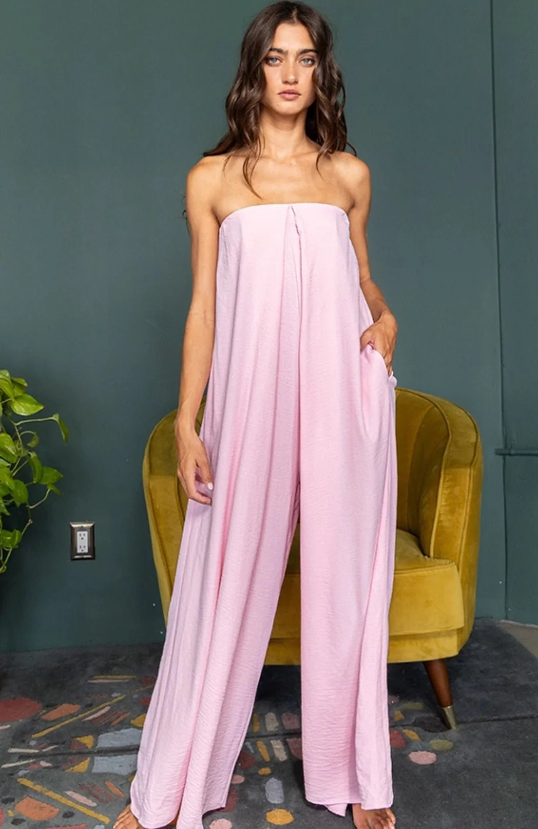 Lyric Strapless Jumpsuit - Image 11