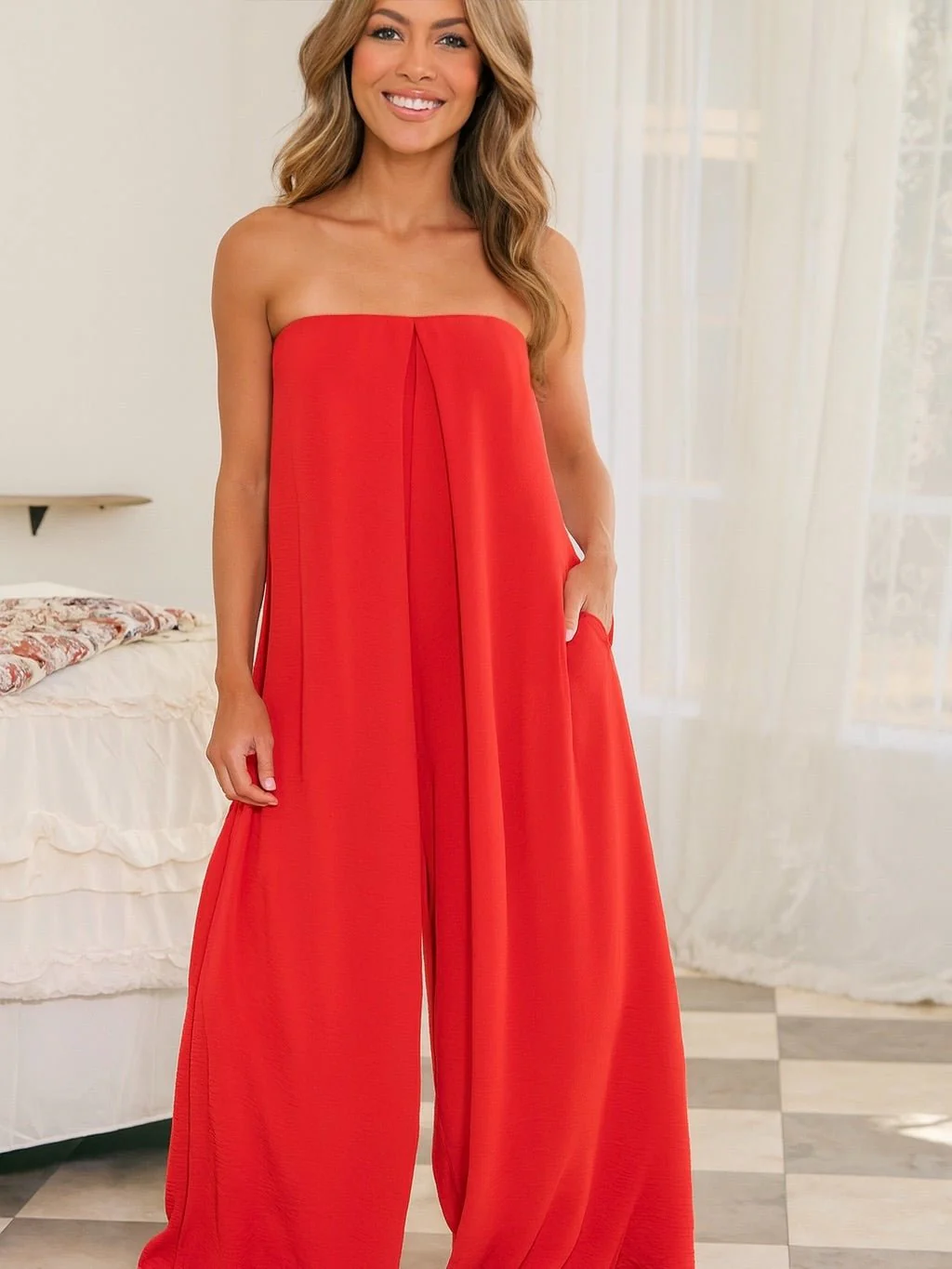 Lyric Strapless Jumpsuit - Image 14