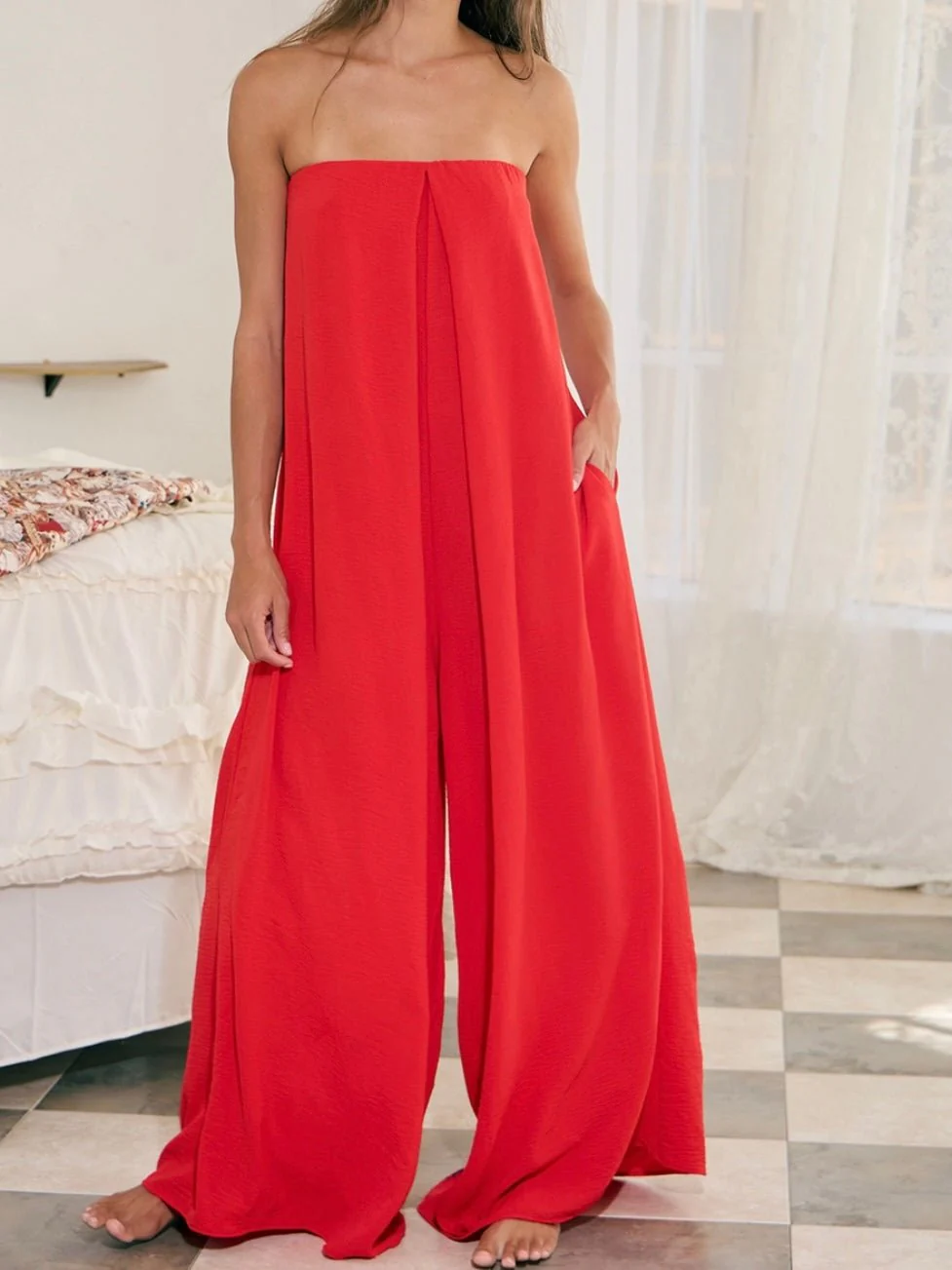 Lyric Strapless Jumpsuit - Image 9
