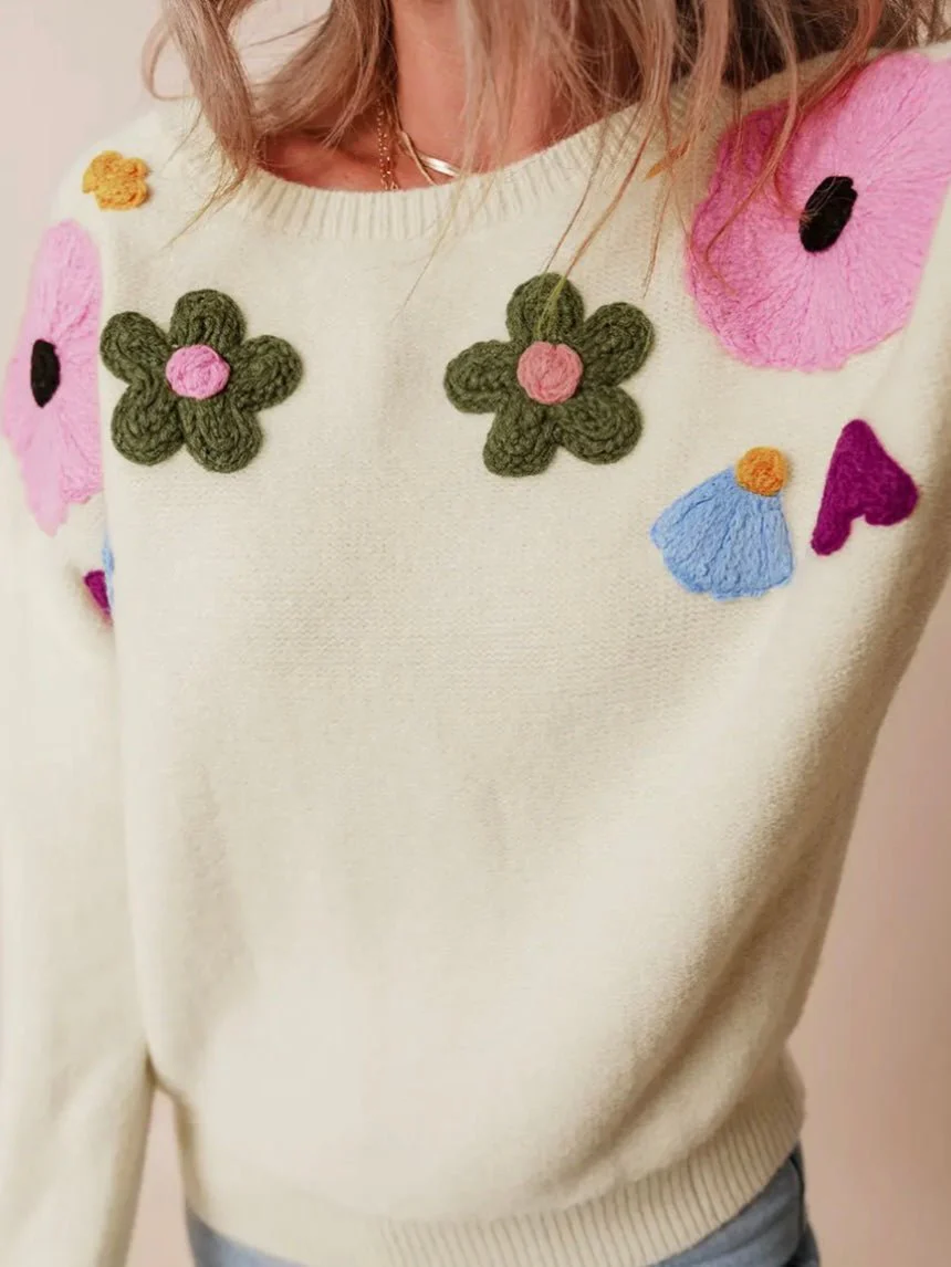 Meadow Whispers Sweater - Image 3