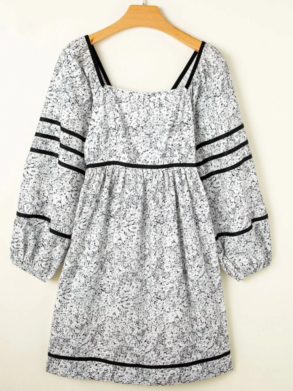 Midnight Bloom Open Back Dress - Image 6