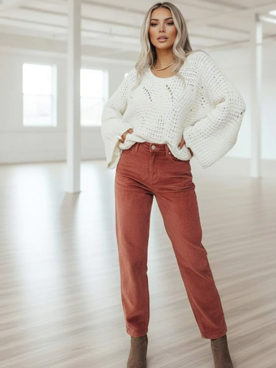 Moonlight Drift Wide Sleeve Knit Sweater - Image 6