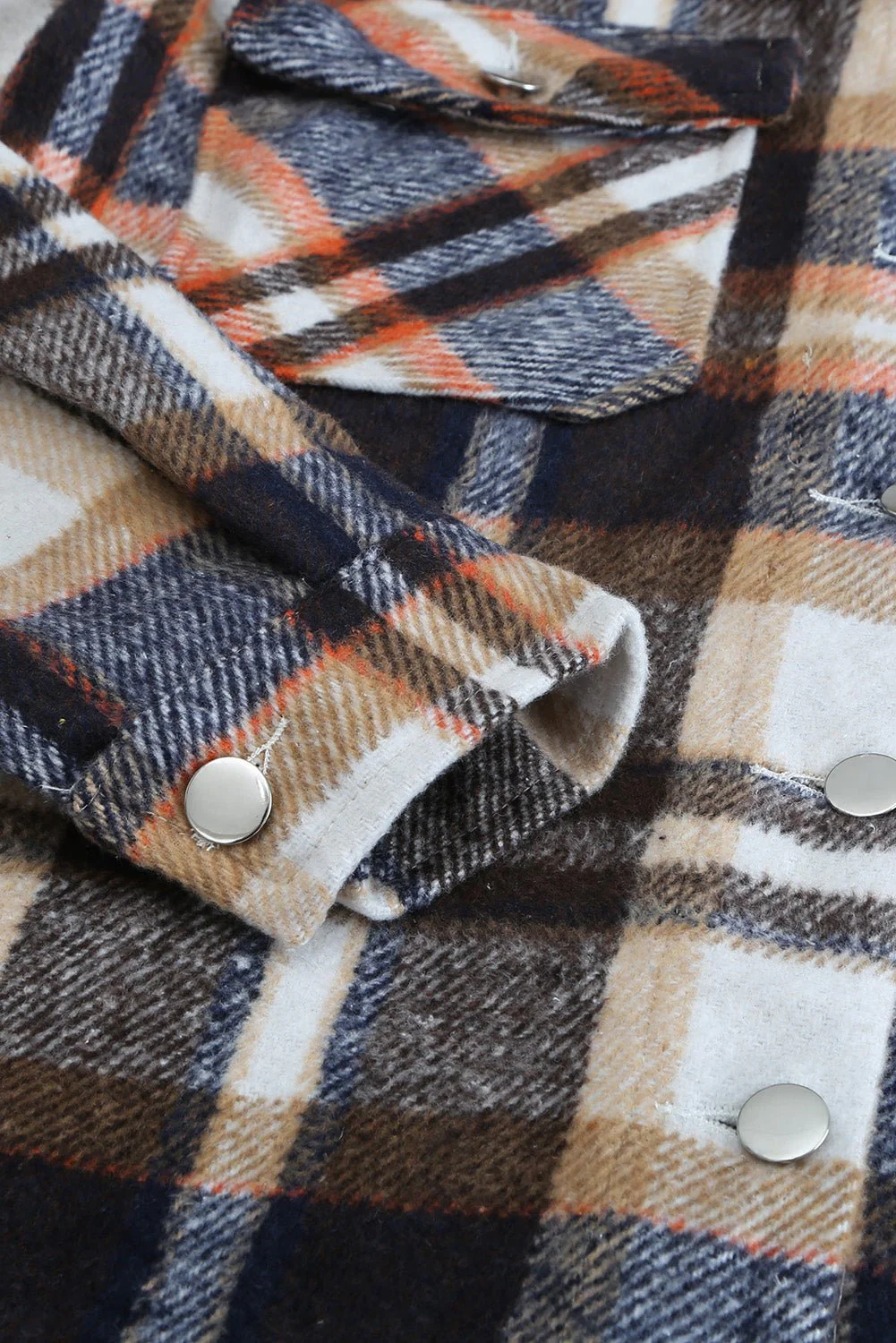 Jax Blue Plaid Shacket - Image 9