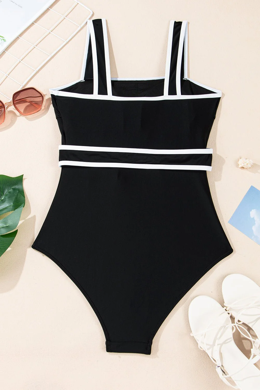 Noir + Ivory Swimsuit - Image 14