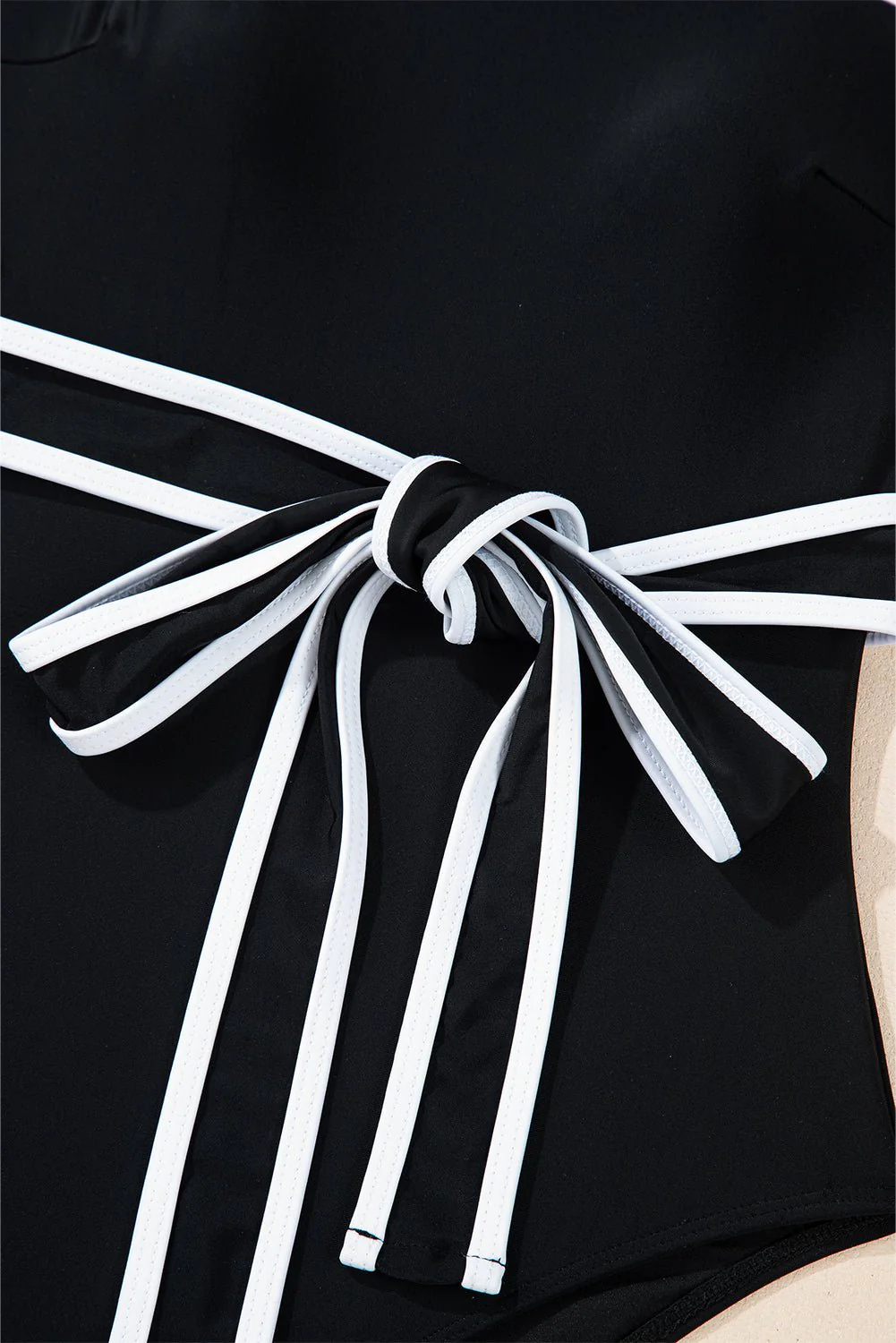 Noir + Ivory Swimsuit - Image 7