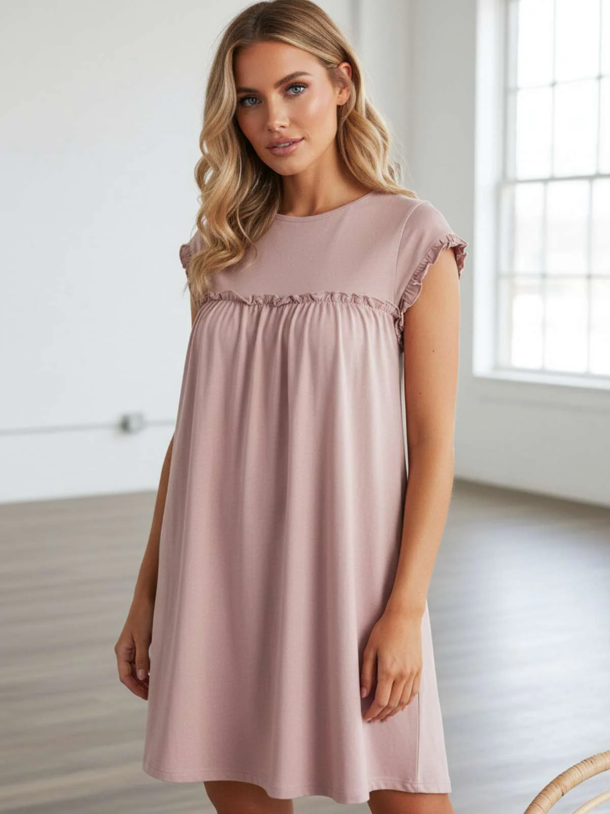 Soft Spoken Mini Dress - Image 2