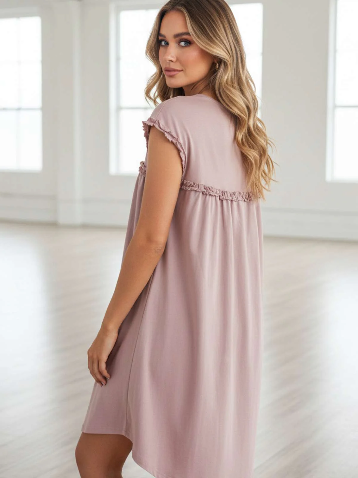 Soft Spoken Mini Dress - Image 5
