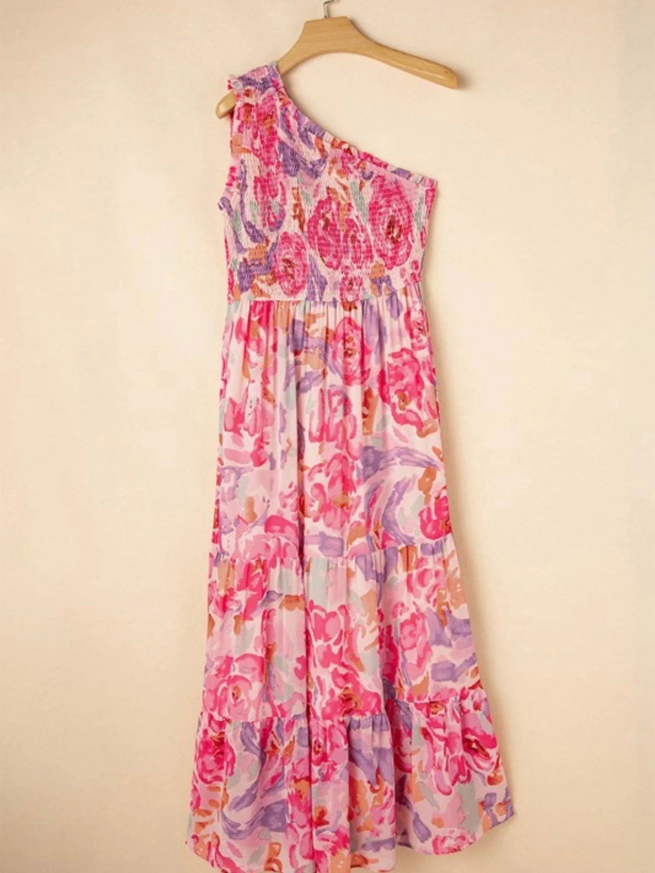 Blossom One Shoulder Dress - Image 5