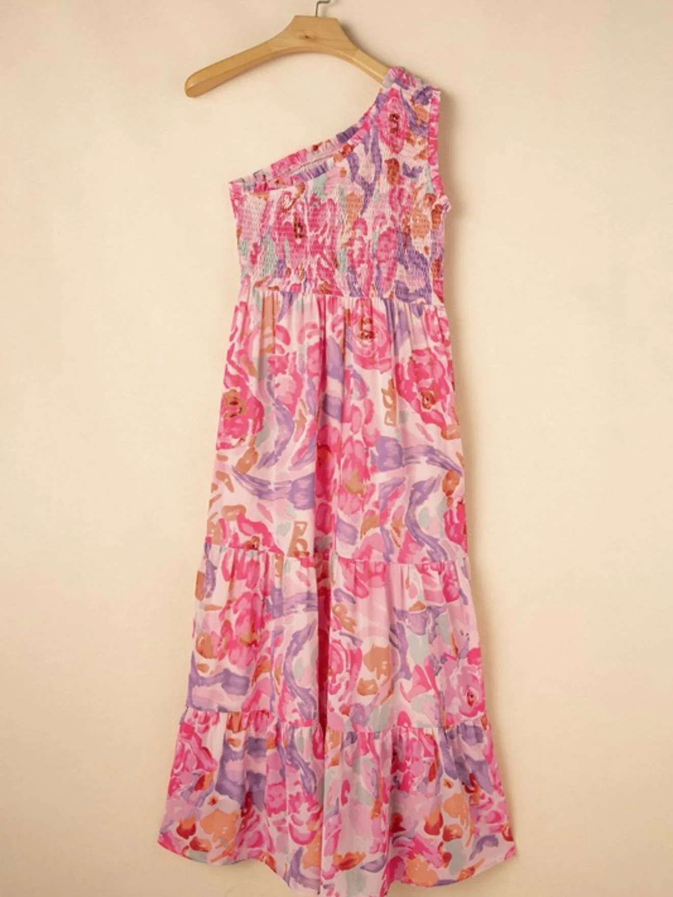 Blossom One Shoulder Dress - Image 6