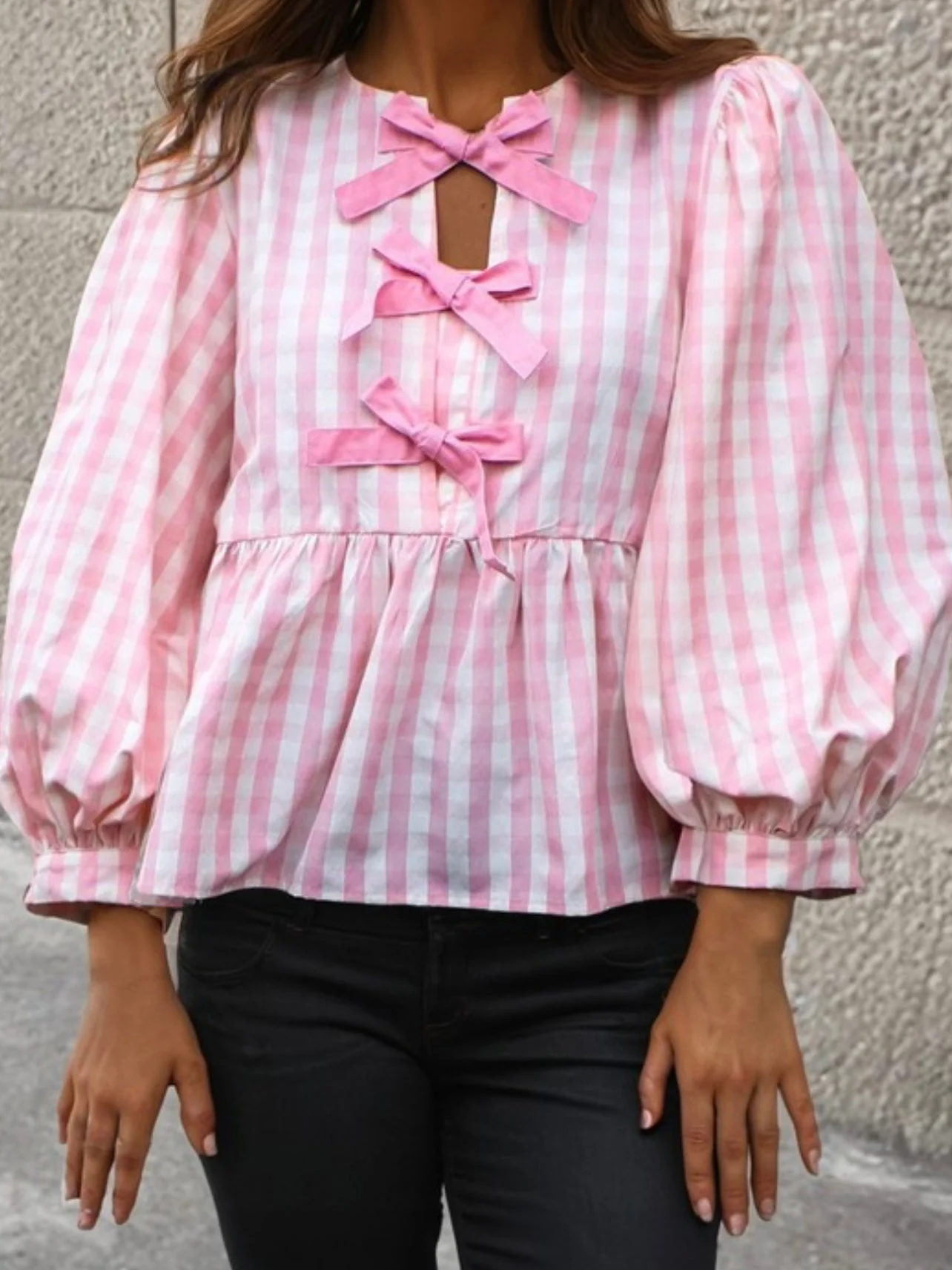 Picnic Bows Blouse - Image 3