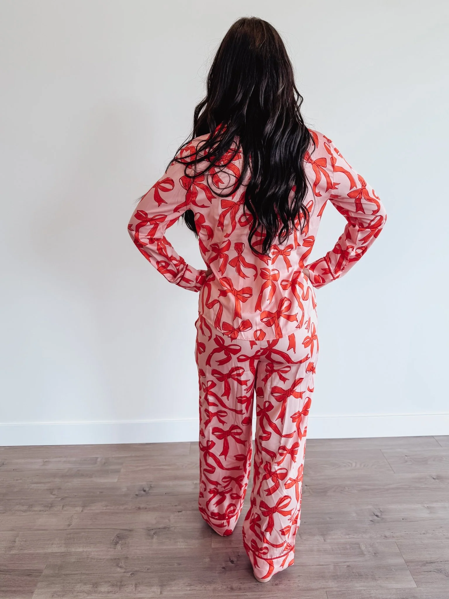 Blush & Bows Pajama Set - Image 4