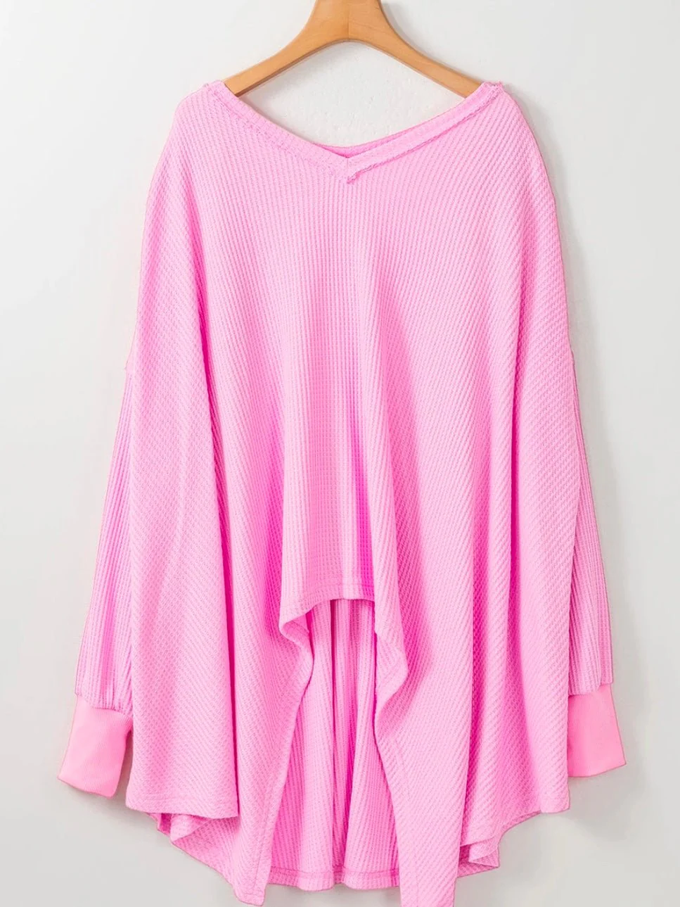 Pink Bliss Waffle Knit Top - Image 7