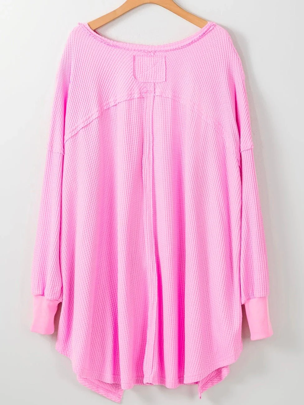 Pink Bliss Waffle Knit Top - Image 8