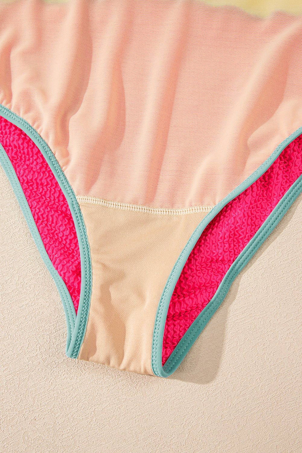 Poolside Pop Colorblock Swimsuit - Image 21