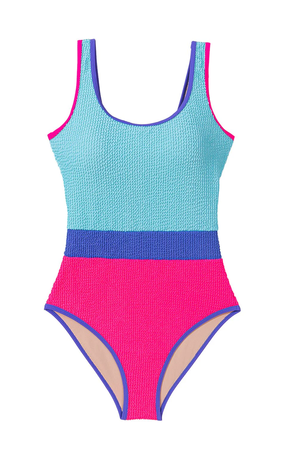 Poolside Pop Colorblock Swimsuit - Image 6