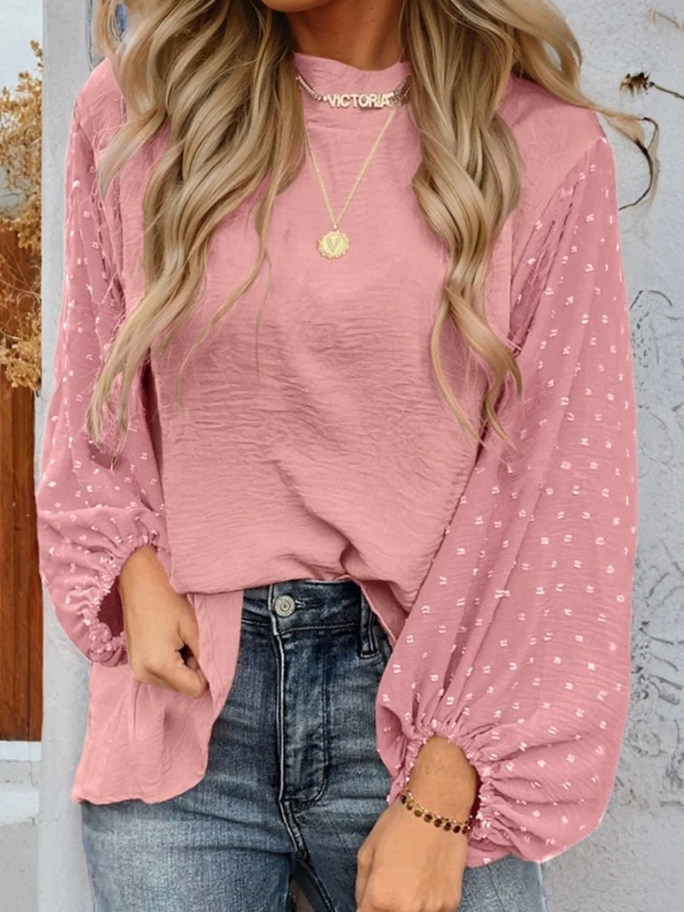 Pumpkins Balloon Sleeve Top - Image 5