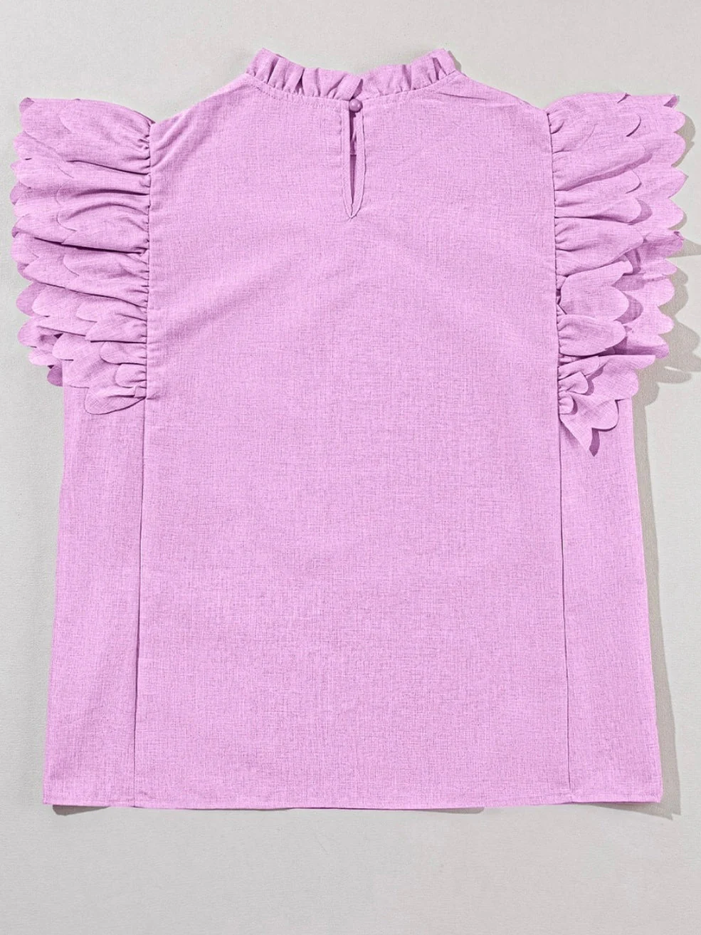 Rachel Ruffle Sleeve Top - Image 4