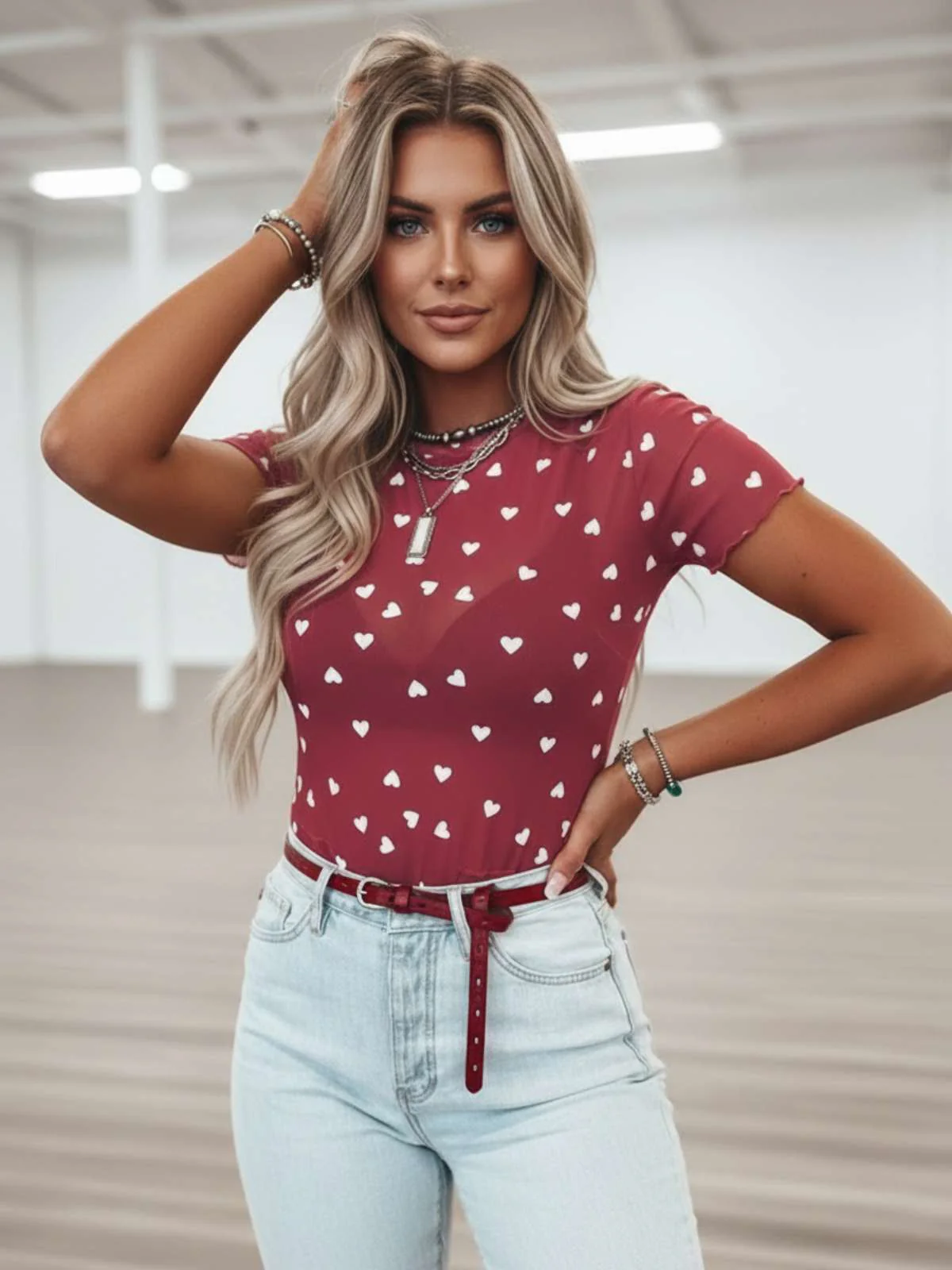 All My Love Mesh Tee - Image 3