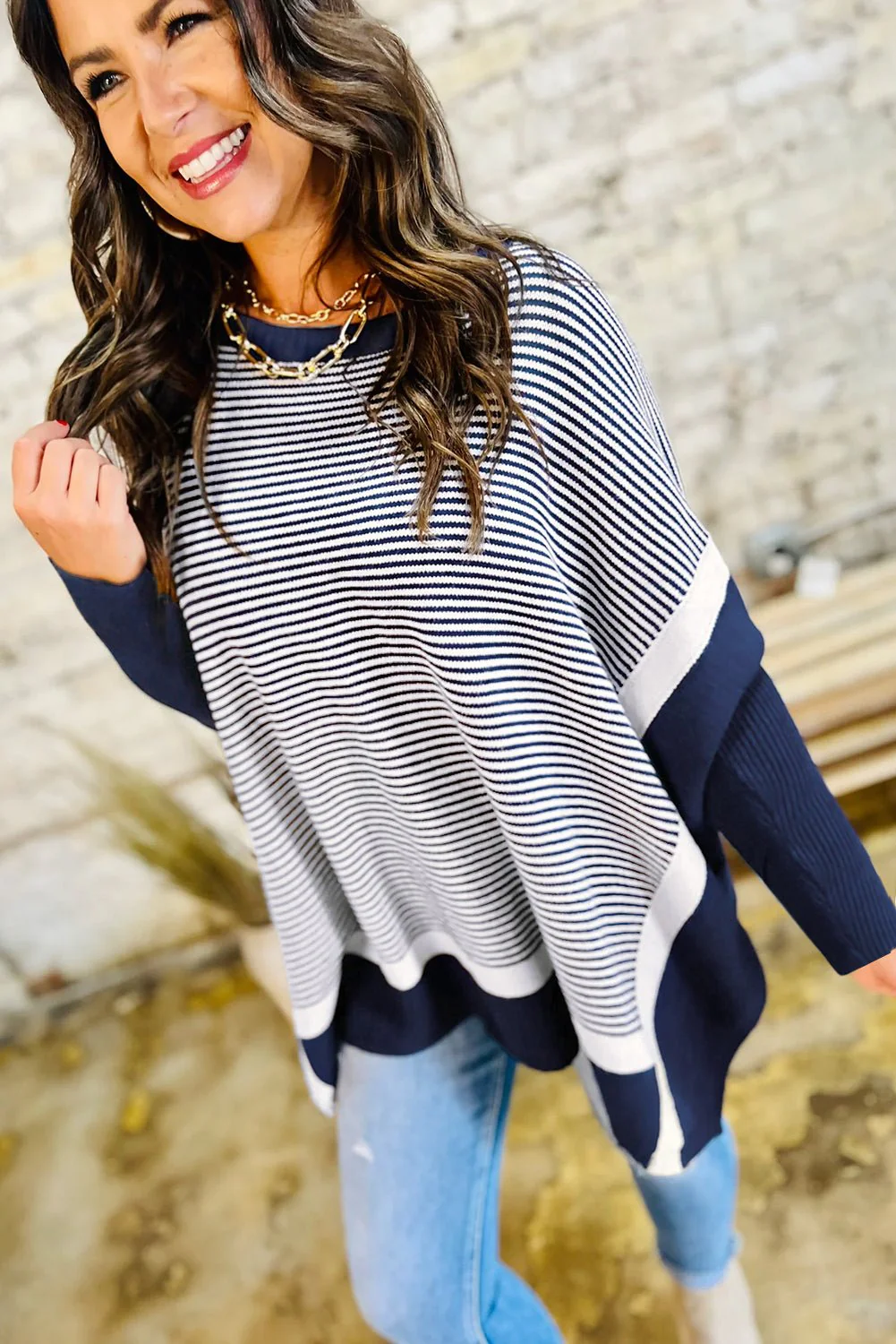 Wanderline Stripe Pullover - Image 12
