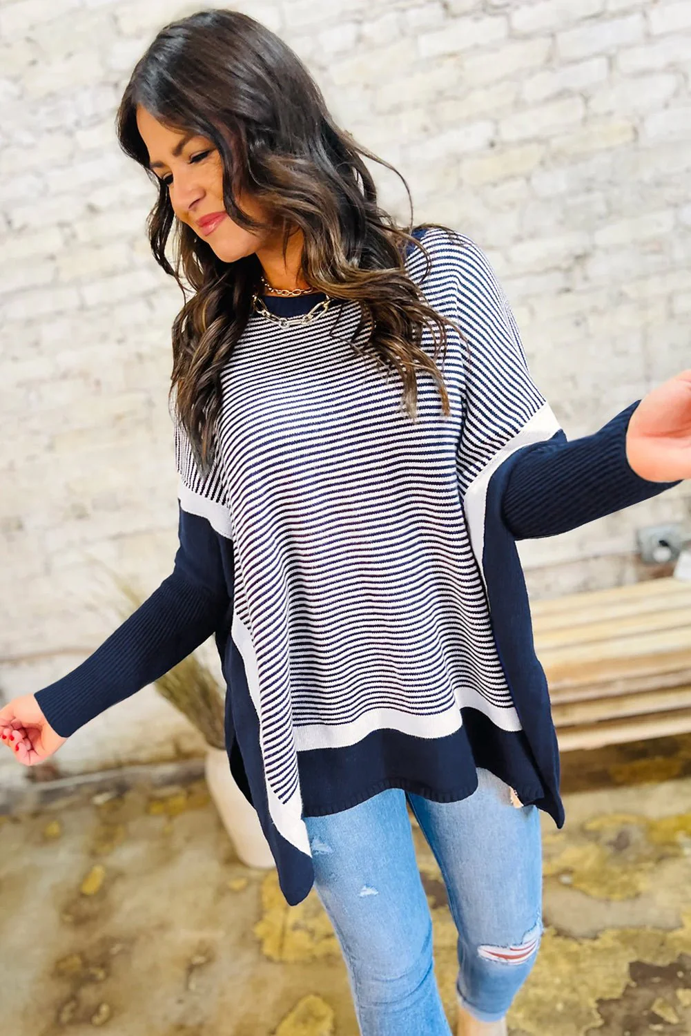 Wanderline Stripe Pullover - Image 14