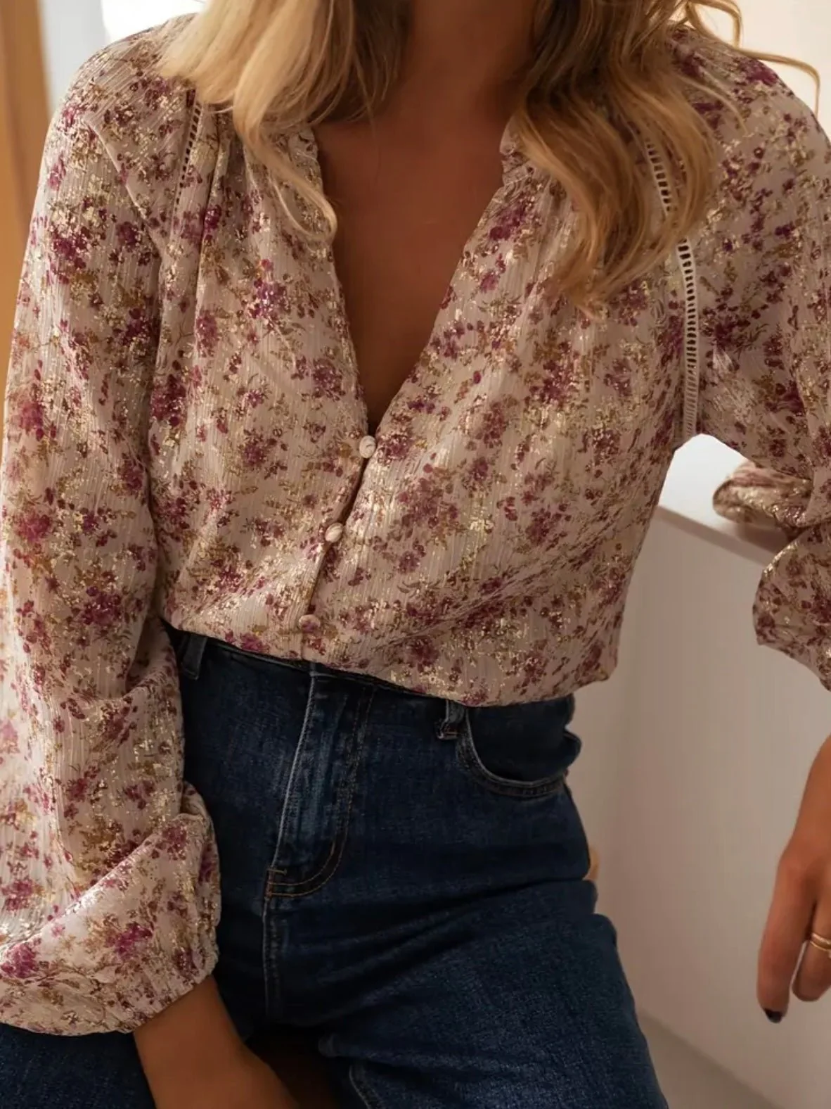 Rose Haze Blouse - Image 4