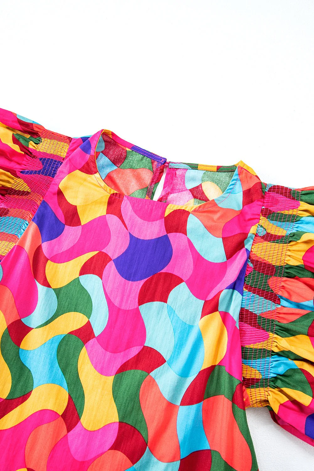 Kaleido Flutter Mini Dress - Image 10