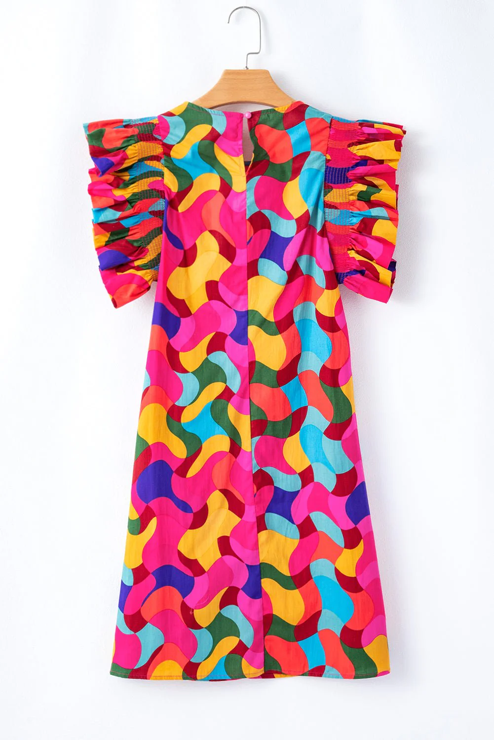 Kaleido Flutter Mini Dress - Image 11