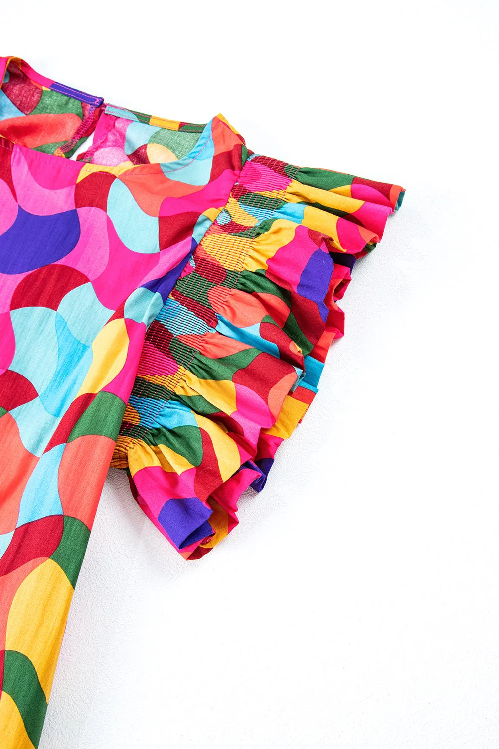 Kaleido Flutter Mini Dress - Image 9