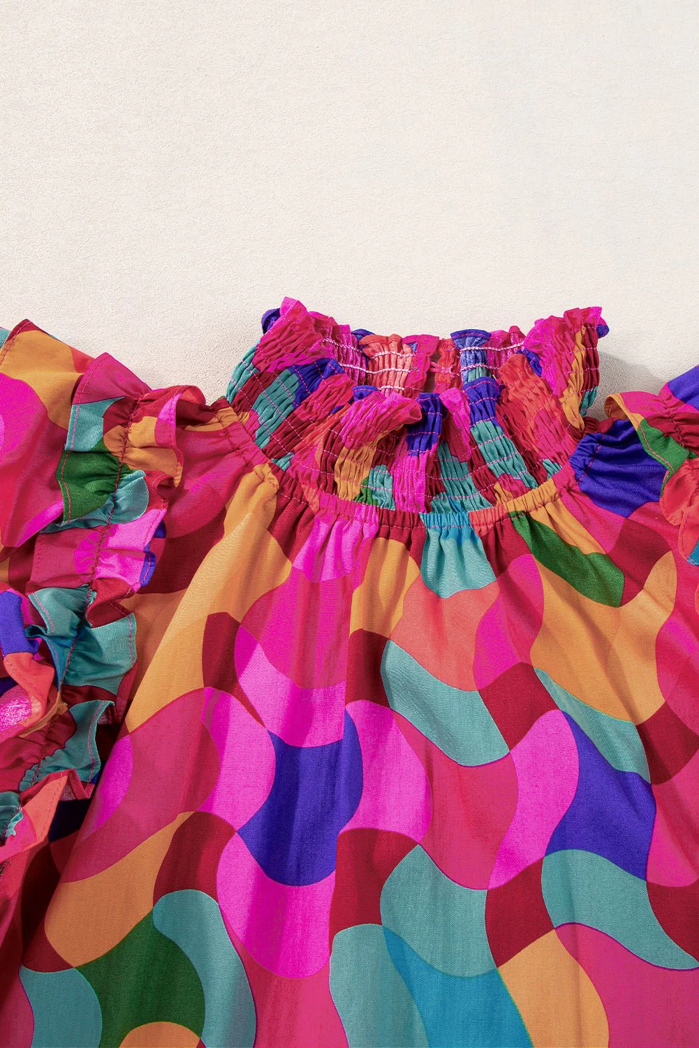 Kaleido Ruffle Blouse - Image 10