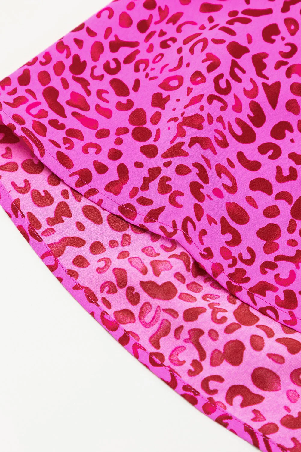 Rose Radiance Leopard Maxi Dress - Image 4