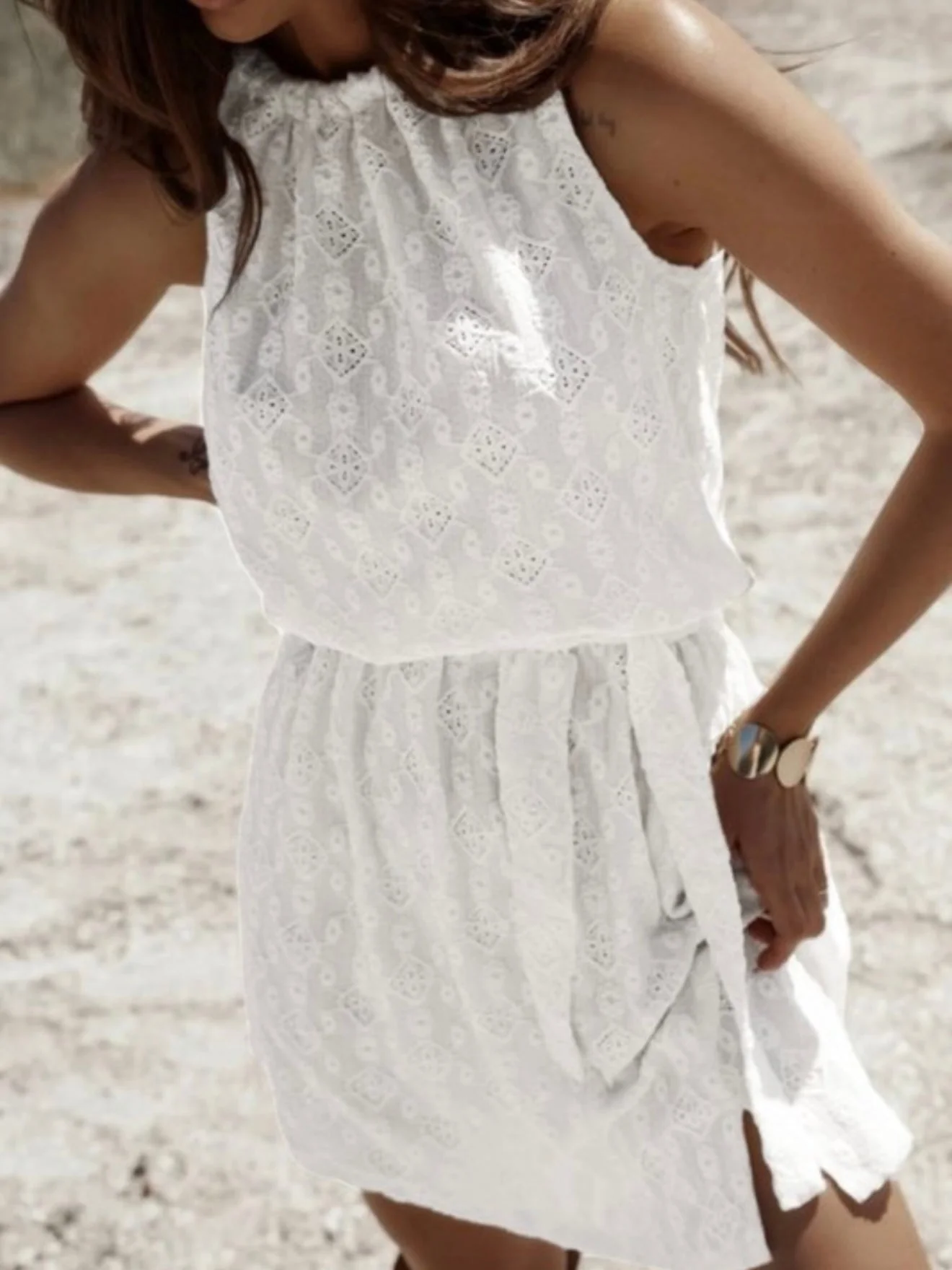Seaside Lace Dress - Image 2