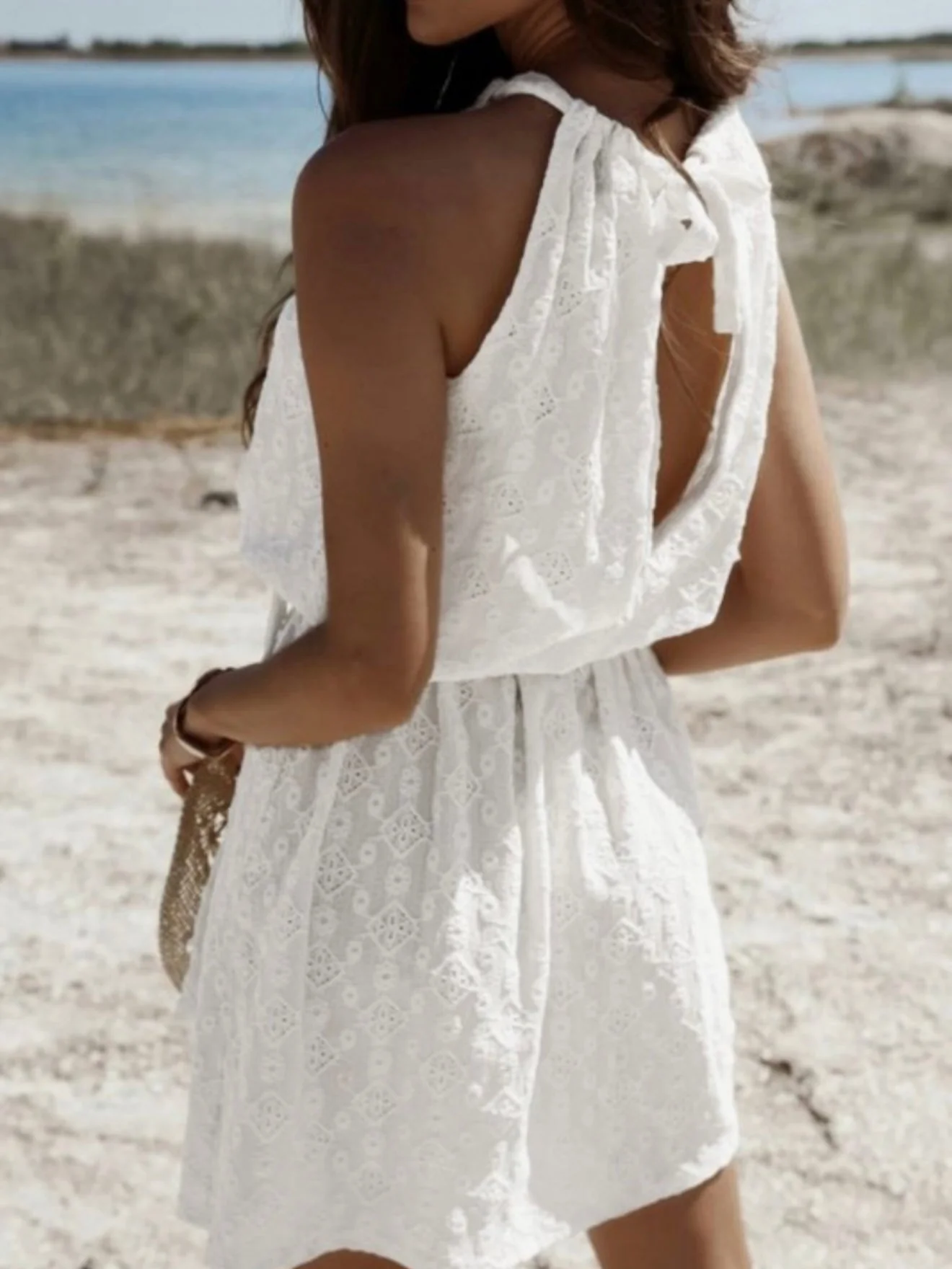 Seaside Lace Dress - Image 4