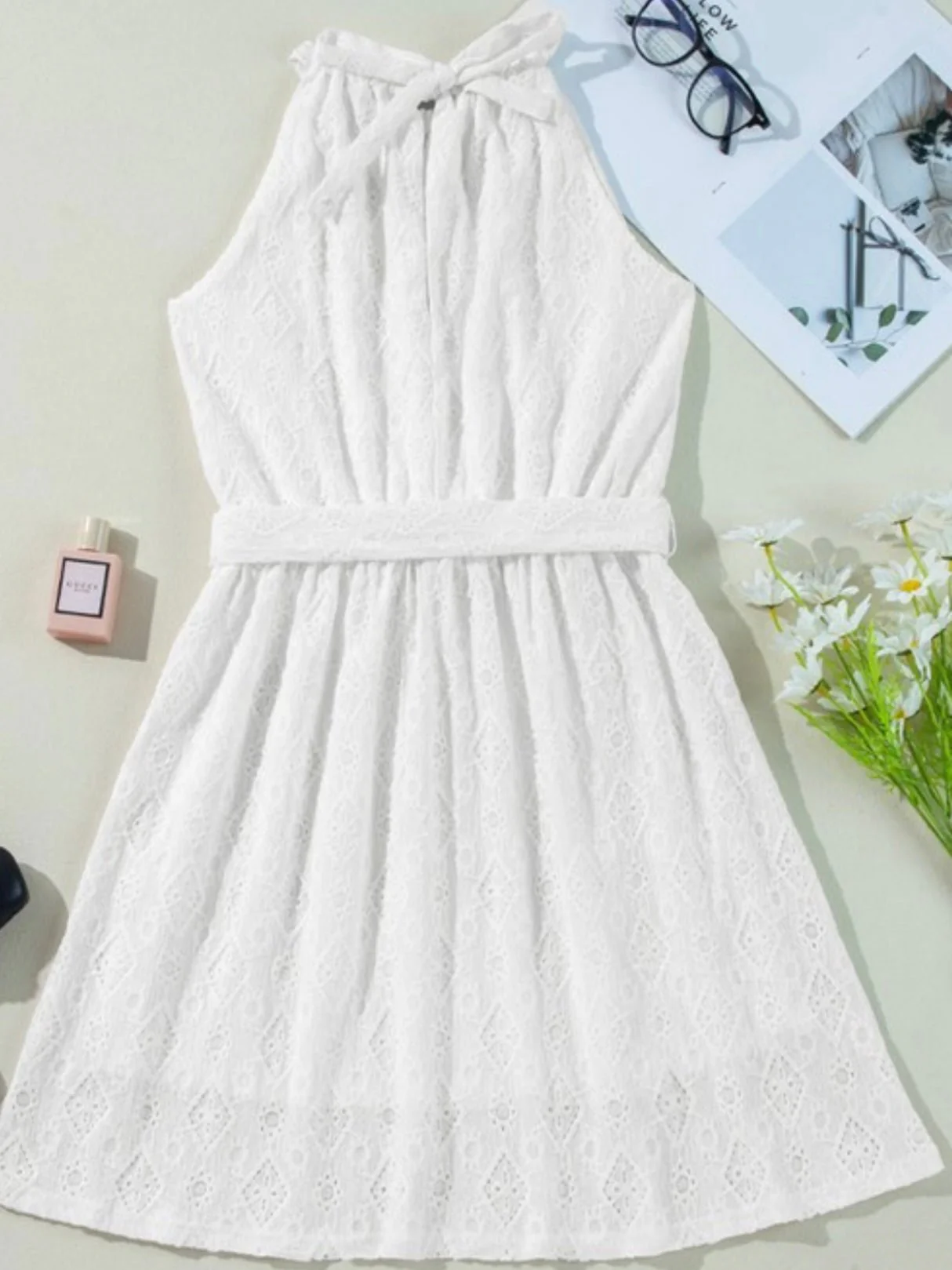 Seaside Lace Dress - Image 6