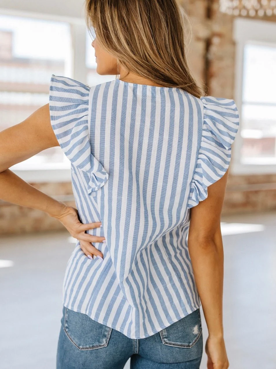 Set Sail Stripe Top - Image 4