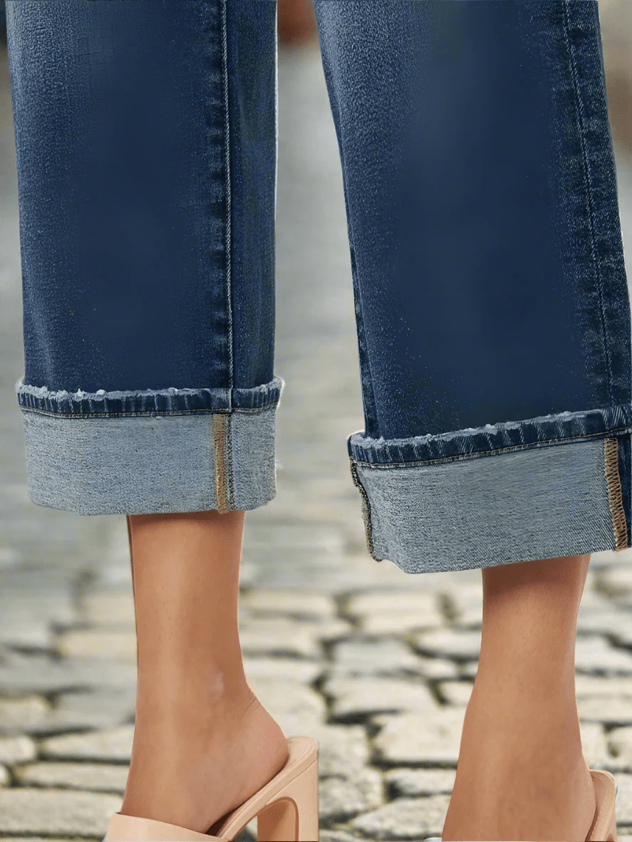 Shala Wide Leg Jeans - Image 4