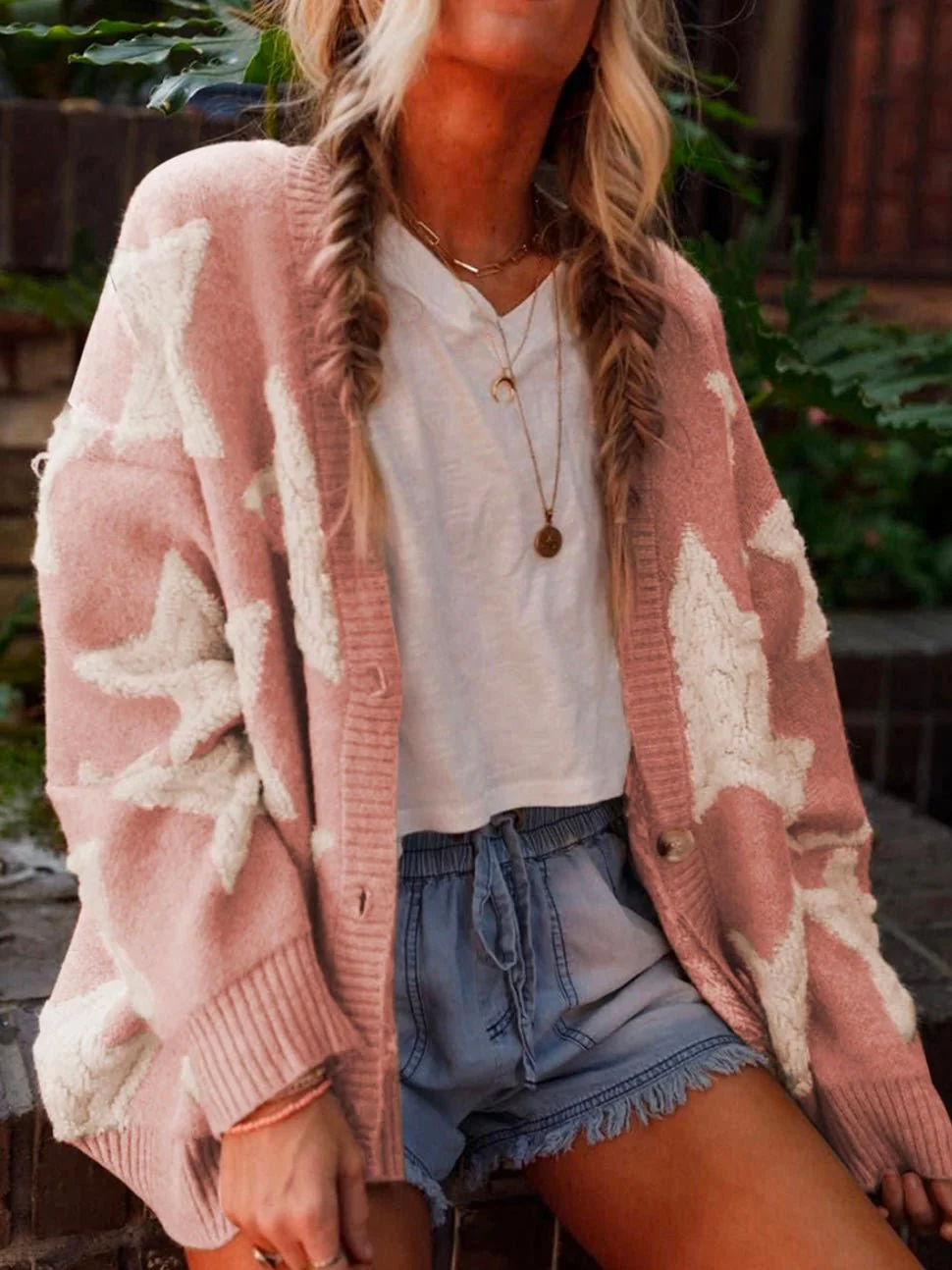 Sherpa Star Cardigan - Image 13