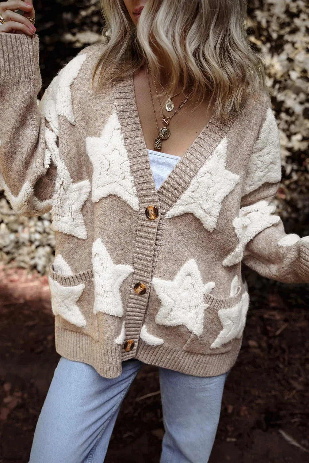 Sherpa Star Cardigan - Image 6