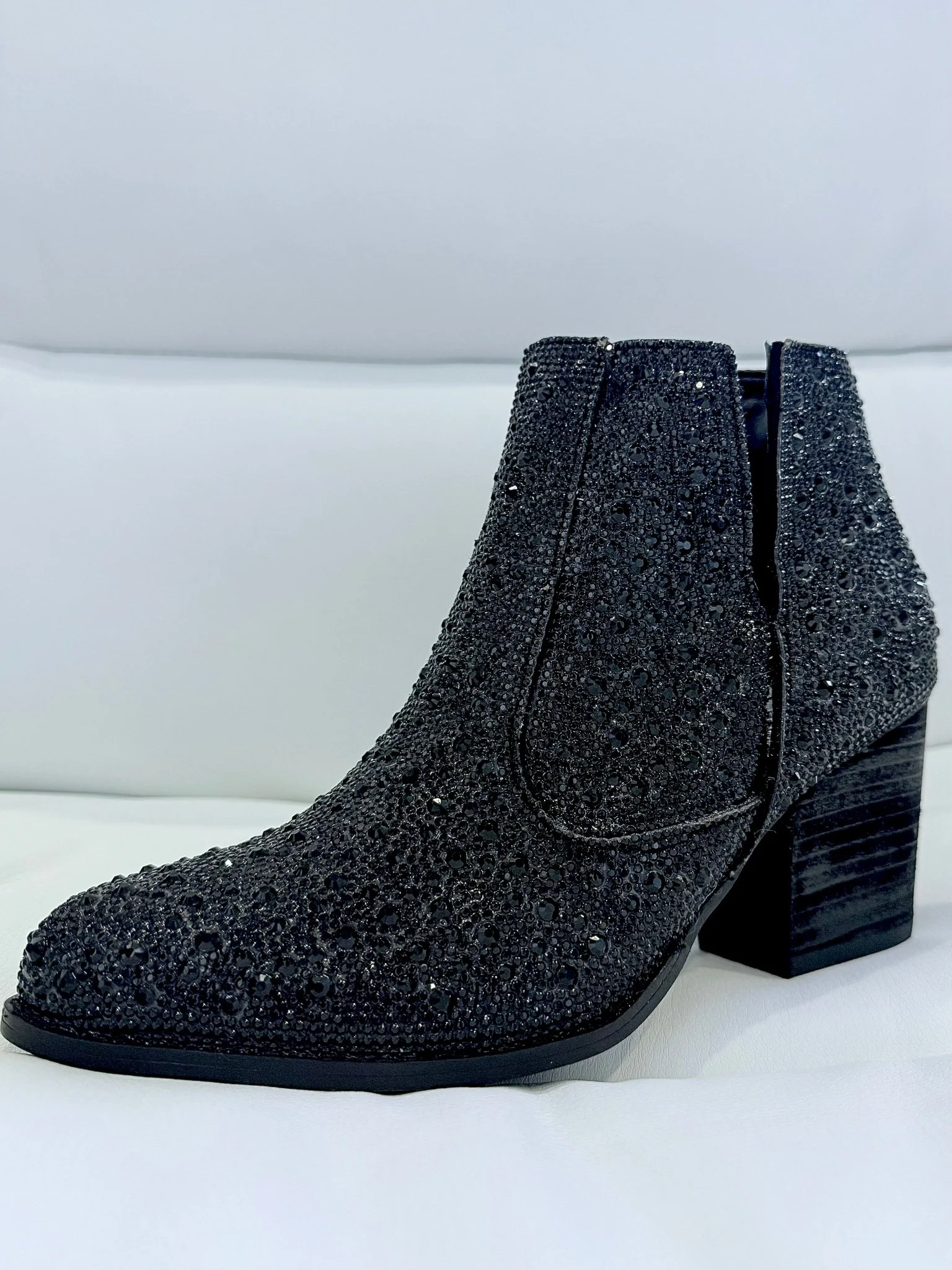 Shine Star Rhinestone Bootie - Image 8