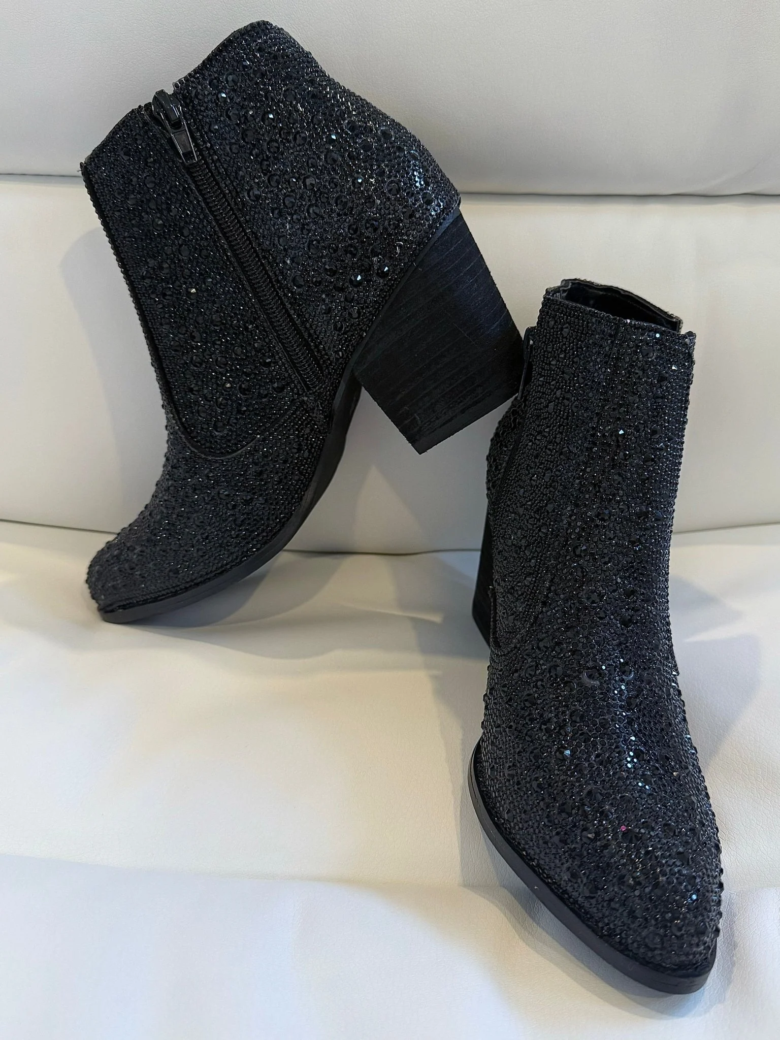 Shine Star Rhinestone Bootie - Image 9