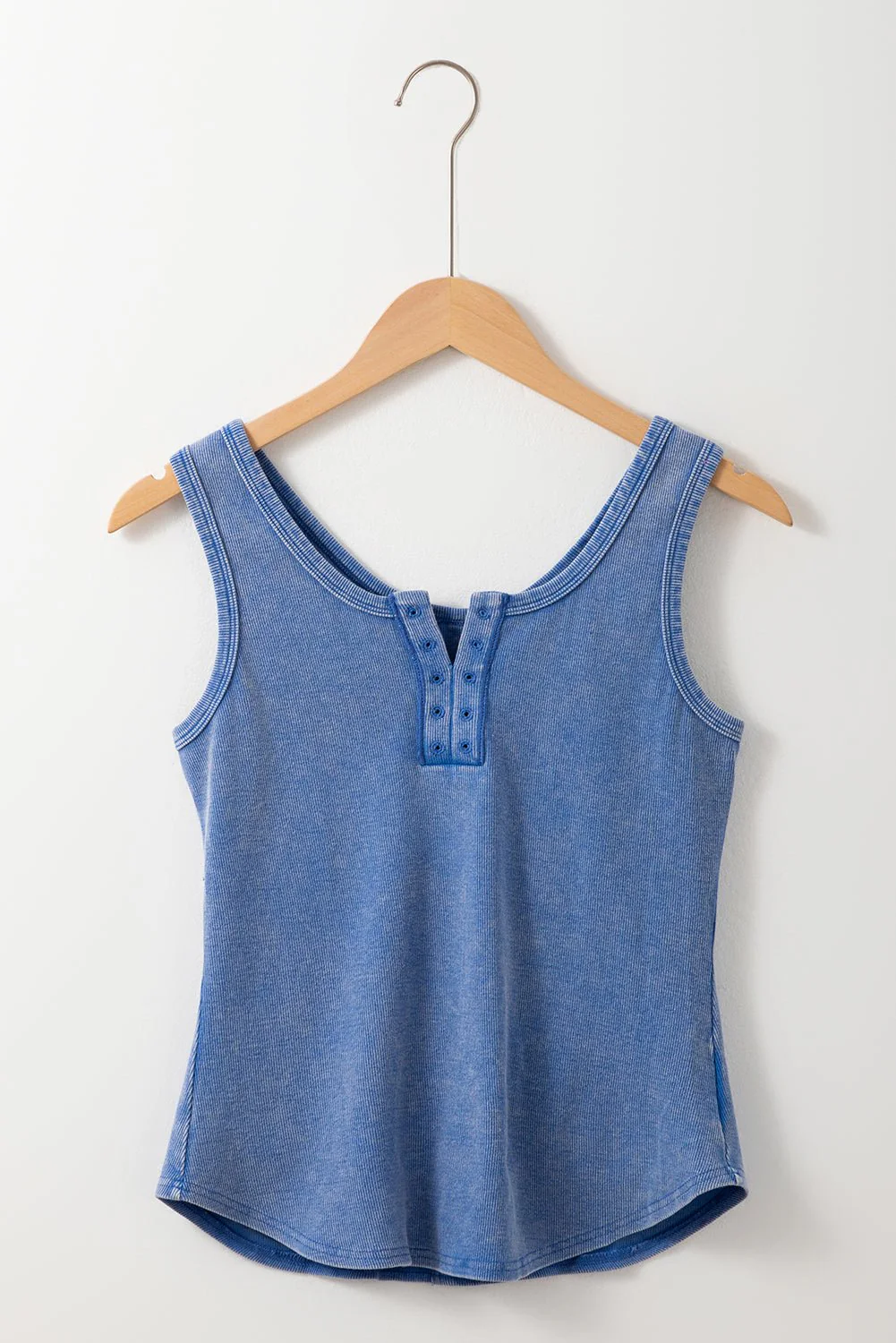 Blue Hour Ribbed Tank Top - Image 10