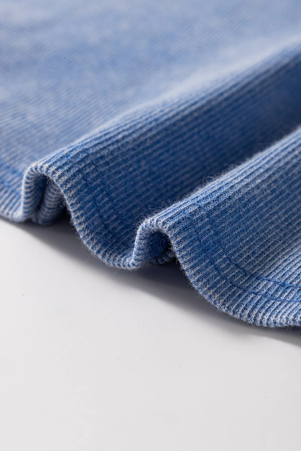 Blue Hour Ribbed Tank Top - Image 4